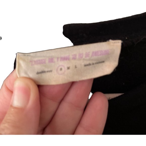 Excuse Me I Have To Go Be Awesome Short Sleeve T-Shirt black with pocket raw hem - Picture 2 of 5